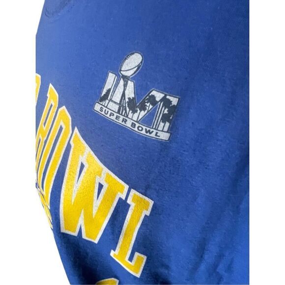 NFL Team Apparel Los Angeles Rams Super Bowl Champions T-Shirt 5XL NWT 100% Cott - Picture 6 of 10